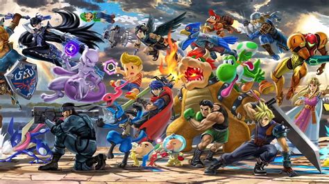 Super Smash Bros Ultimate K Ultra Hd Wallpaper Background Image