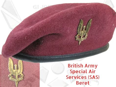 Vintage British Special Air Service Sas Commando Military Beret Crest
