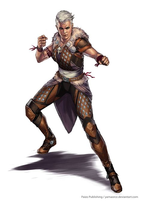 Pathfinder Sevroth Slaid By Yamaorce On Deviantart Female Character Concept Fantasy Character