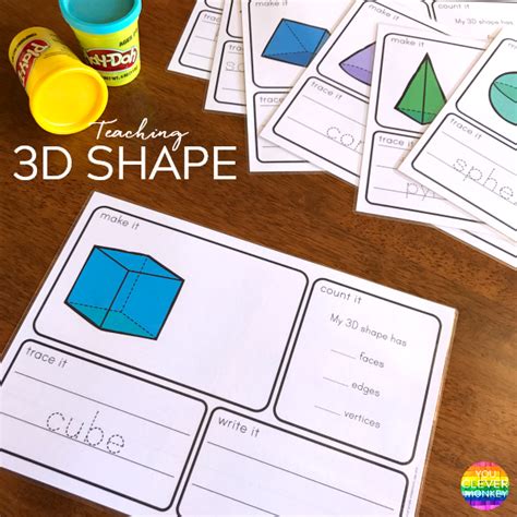 How To Teach 3d Shape In The Early Years You Clever Monkey