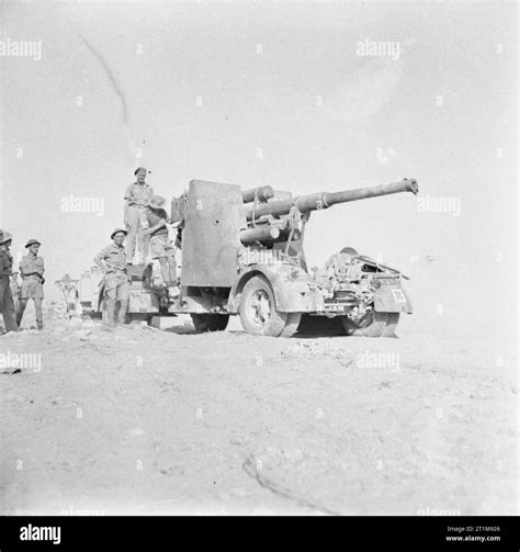 The British Army In North Africa 1942 A German 88mm Anti Tank Gun That