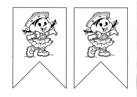 Bandeiras De Festa Junina Para Colorir