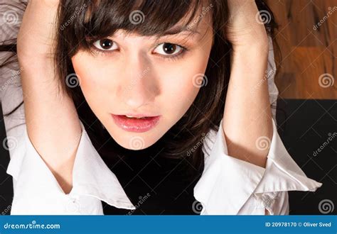 A Depressed Girl Stock Photo Image Of Dramatic Drama 20978170