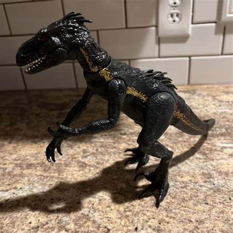 Jurassic World Super Posable Indoraptor Park Raptor Figure Toy Gold Black 16” 1490 Picclick