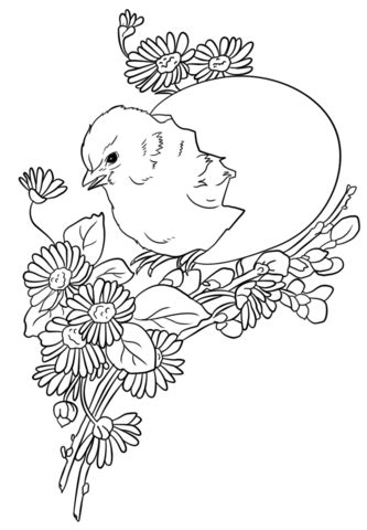 Chicken coloring pages farm animal coloring pages colouring pages printable coloring pages adult coloring pages coloring books chicken drawing free printable goat coloring pages for kids. Easter Chick coloring page | Free Printable Coloring Pages