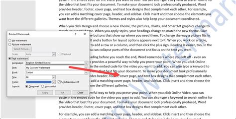 How To Add Watermark In Word Step By Step Guide