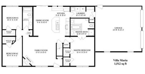 Elegant Simple Open Floor Plan Homes New Home Plans Design