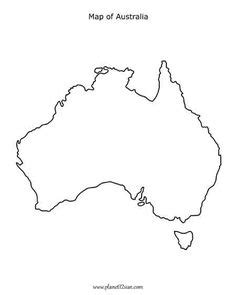 Before purchasing index cards check your printer to see the smallest size you can configure it to. blank+Australia+maps | Thread: blank australia map | Australia map, Australia for kids, Free ...