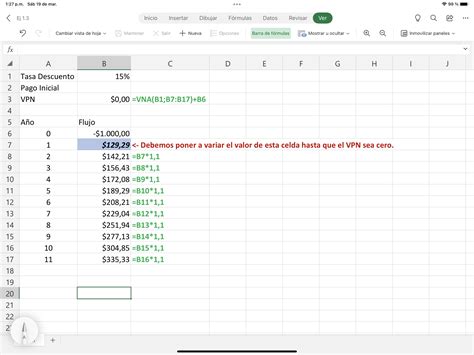 Finanzas excel vba sql y algo más Financial Modeling Ejercicio