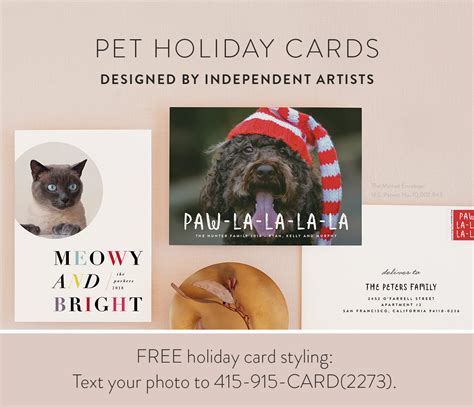 We believe that great design. Pet Holiday Cards | Minted