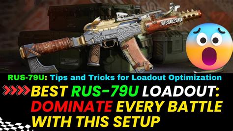 Best Rus 79u Loadout Dominate Every Battle With This Setup Rus 79u