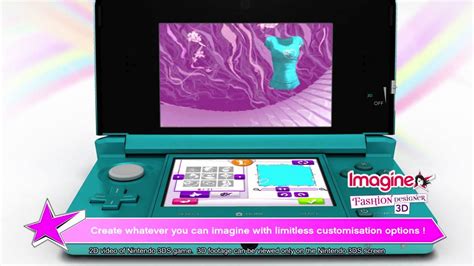 Imagine Fashion Design Launch Trailer On Nintendo 3ds Uk Youtube
