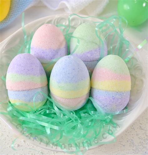 Diy Easter Egg Bath Bombs Crafty Morning