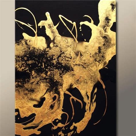 Black And Gold Art