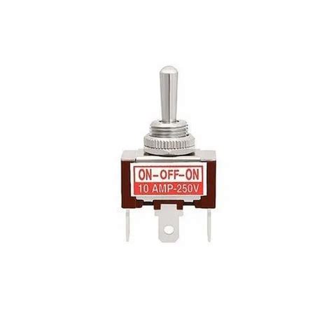 Hsd 10 A Dpdt On Off On Toggle Switch 250v At Rs 42piece In Ahmedabad