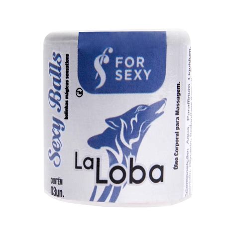 La Loba Sexy Balls Bolinha Funcional 03 Unidades For Sexy Gall Sex Shop
