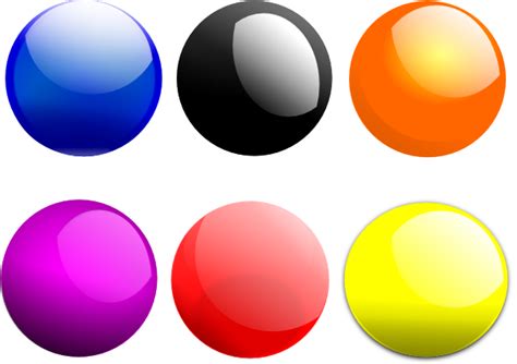 Pictures Glossy Ball Free Clipart Png Transparent Background Free
