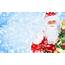 Santa Claus  Background Full With Snowflakes