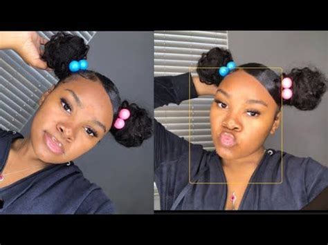 25 updo hairstyles for black women | black hair updos inspiration wearing your hair up can feel tired. TWO BUNS TUTORIAL | TheRealNiqqque - YouTube | Natural ...
