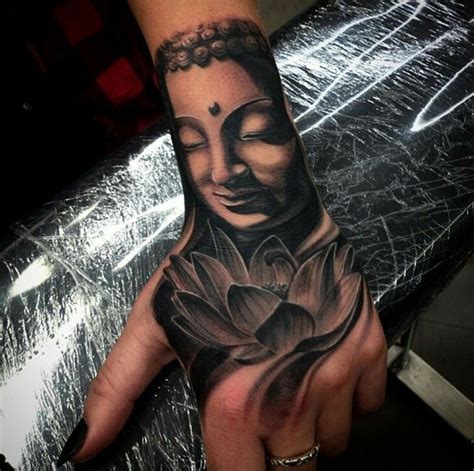 These tattoos are great for guys, simply because of the drawing, but women can get them too. Pin by Hoai Anh on Buddha tattoos | Hand tattoos, Tattoos ...