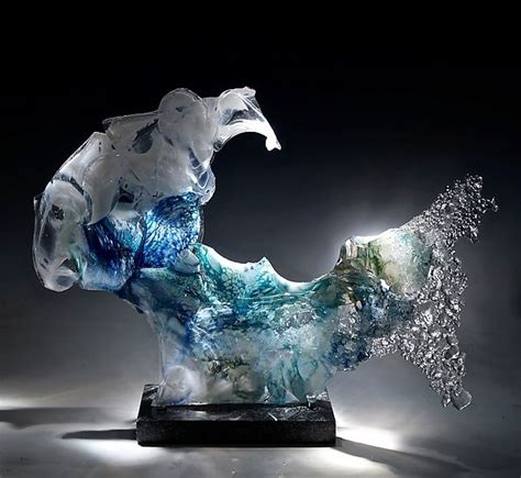 Mischief By Caleb Nichols Art Glass Sculpture Artful Home Glass Art Glass Art Sculpture