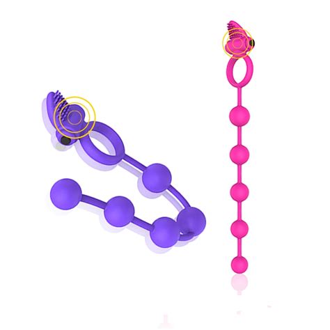 Male Vibrating Penis Rings Anal Beads Vaginal Ball Strong Vibration Cock Ring Vibrator For Women