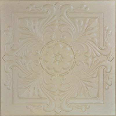 Sometimes these features can influence starting points, tile placement and finished ceiling design. A La Maison Ceilings Victorian 1.6 ft. x 1.6 ft. Glue Up ...