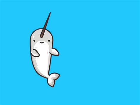 Narwhal Dancing  By Roman Scherbyna For Untime Studio On Dribbble
