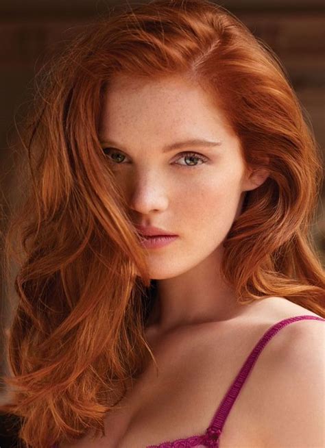 ️ Redhead Beauty ️ 50 Shades Of Red Zrzky Účesy A Vlasy