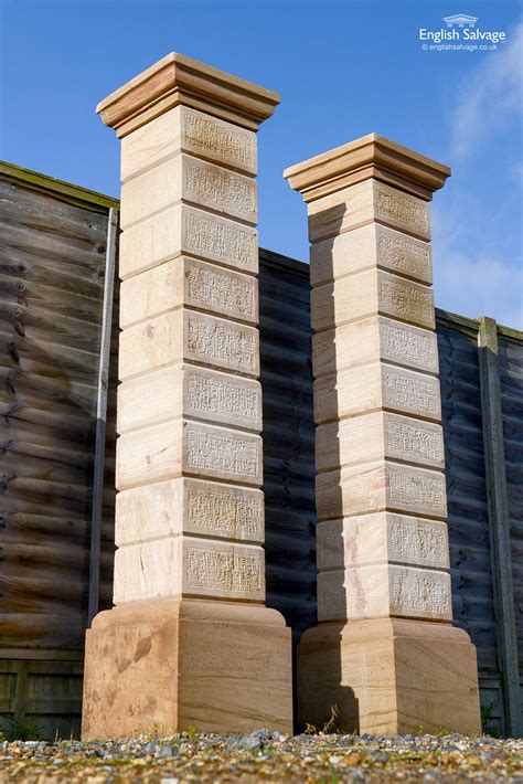 Imbued with the power to interact with souls and memories of others. Impressive sandstone pillars / gateposts