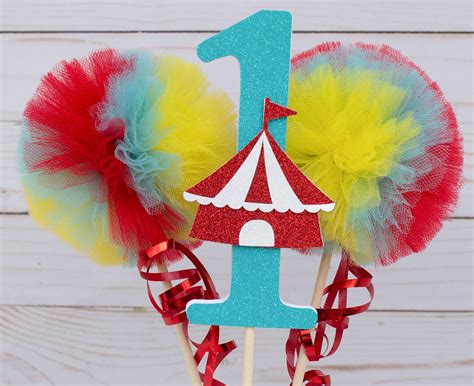 Circus First Birthday Party Decorations Carnival First Etsy