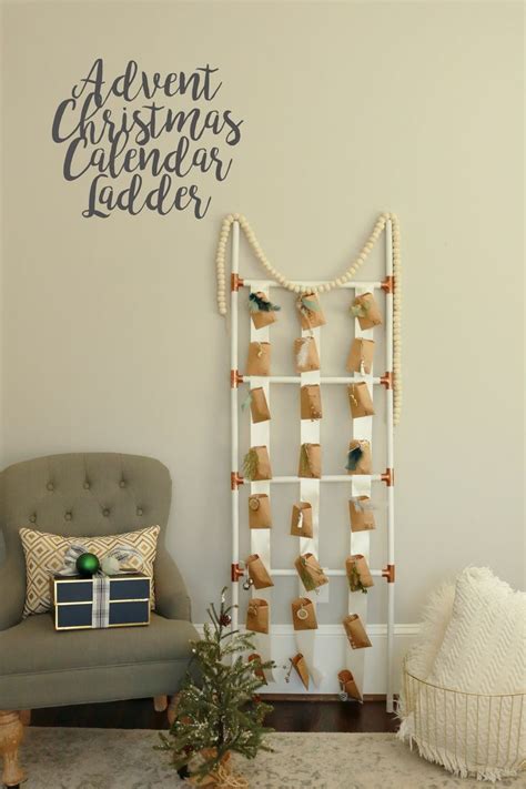 Advent Christmas Calendar Ladder Darling Darleen A Lifestyle Design