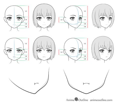 How To Draw Anime Pouting Face Tutorial Animeoutline Anime Mouth