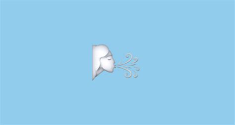 🌬️ Wind Face Emoji On Apple Ios 100
