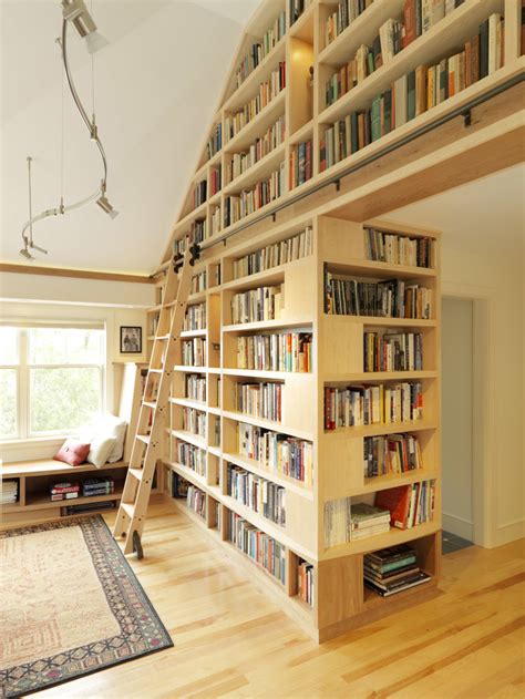 Floor to Ceiling Bookshelves - Fine Homebuilding