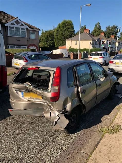 Two Injured After Crash Involving Bmw And Fiesta In Wolverhampton