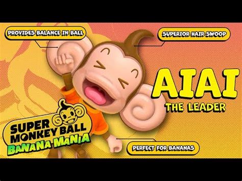 Super Monkey Ball Banana Mania Meet The Gang The Lovable Characters
