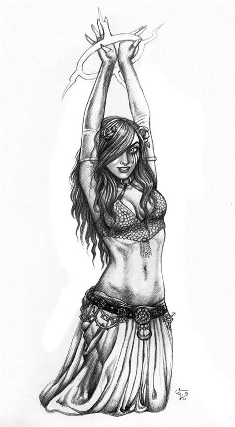 Gypsy Belly Dancer Drawing Racing Rivals Tips And Tricks