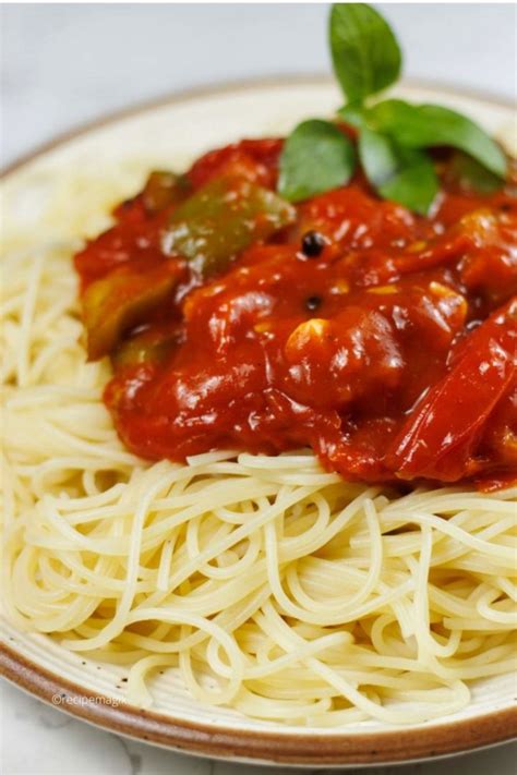 Crockpot Meatless Spaghetti Sauce Recipe Recipemagik