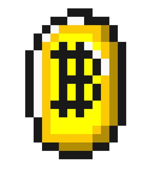 Mario Coin Moeda Pixel Art Png Clipart Large Size Png Image Pikpng