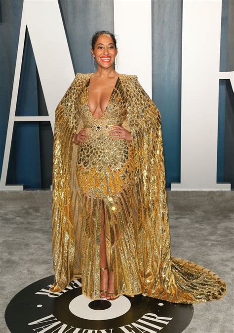 Tracee Ellis Ross At The Vanity Fair Oscars Afterparty 2020 See The