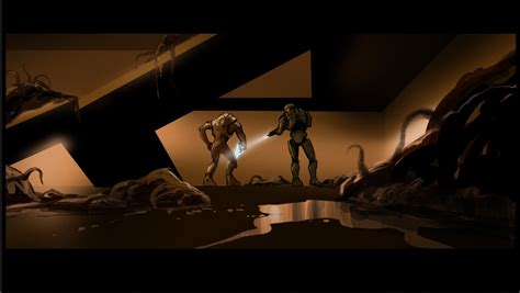 Ex Halo Artist Shows Off Storyboards For Halo 2 And Halo 3 Windows