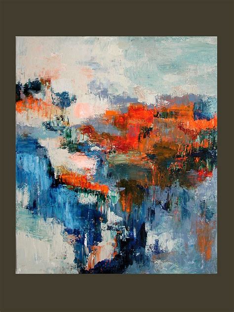 Original Impasto Abstract Expressionist Painting Dream