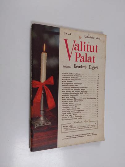 Osta Valitut Palat Joulukuu Netist