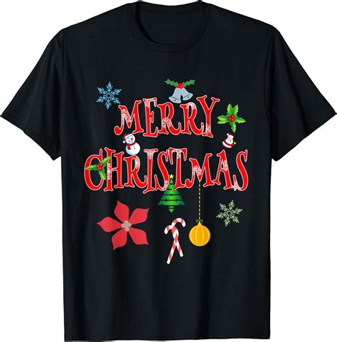 Cute Merry Christmas Graphic Art T Shirt Uk Fashion