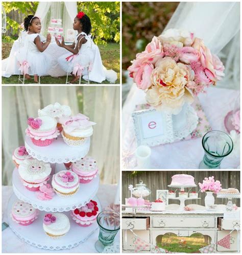 Karas Party Ideas Vintage Rose Tea Party Full Of Cute Ideas Via Karas