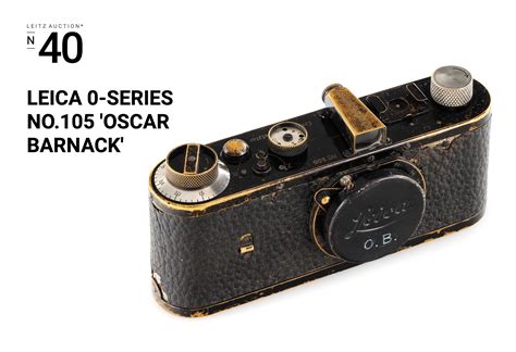 Oskar Barnacks 0 Series Leica Prototype Camera Sold For A Record Setting 15m At Auction