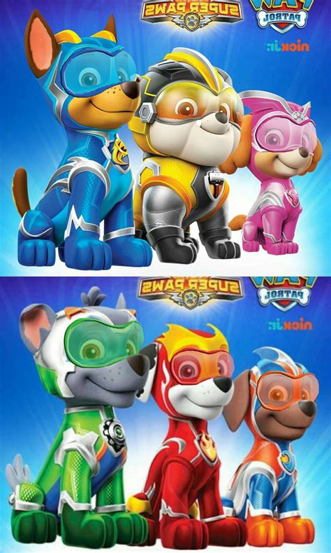 When harold humdinger and his super kitties wreak havoc with a giant laser, the mighty pups use their superpowers to keep adventure bay safe. PAW Patrol - Mighty Pups With Visors by JaytheFox99 on ...