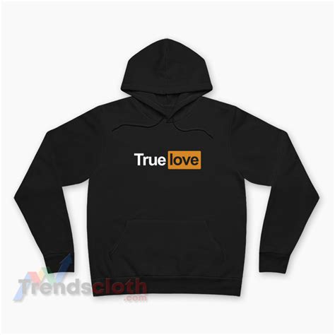 True Love Logo Porn Hub Parody Hoodie