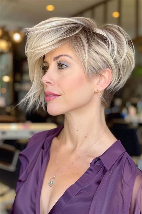 Short Stacked Pixie